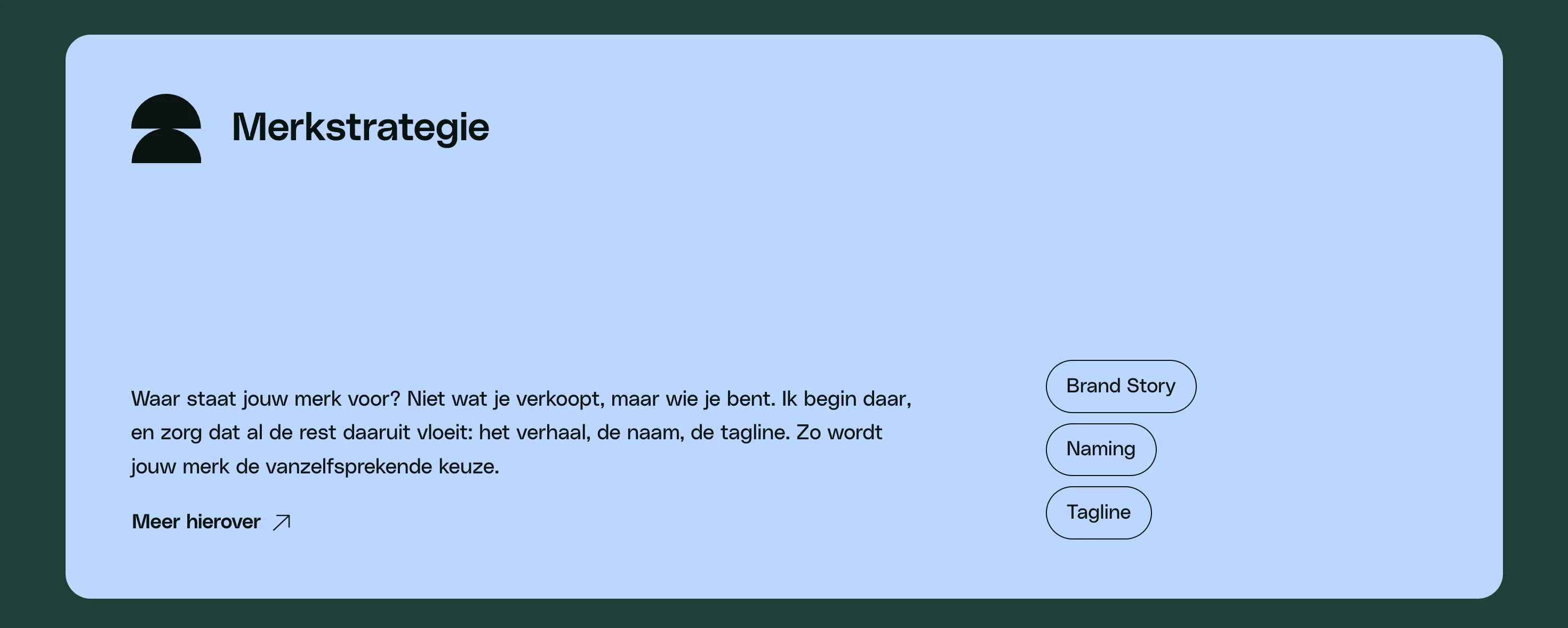 Studio Modular : Service · Carte — Grande carte lavande sur vert sombre, chips de livrables
